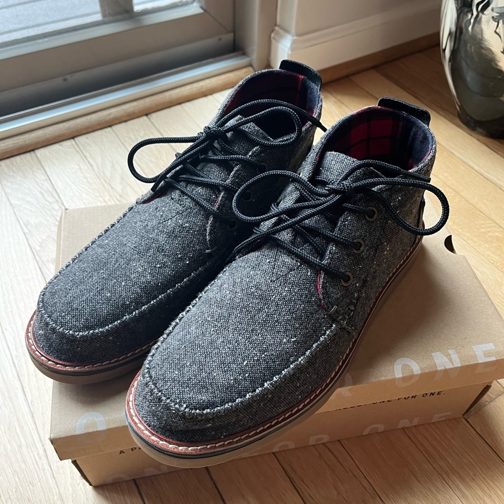Chukka Charcoal Fleck